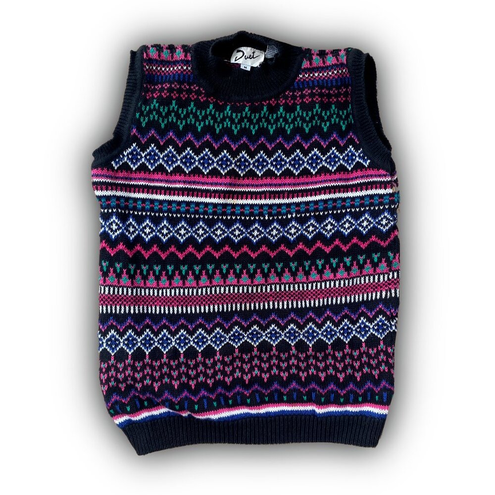 Duet Vintage 80s Sweater Vest
